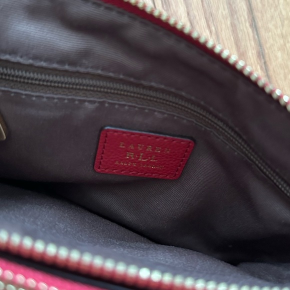Lauren Ralph Lauren Crossbody Purse in Red - Picture 2 of 3